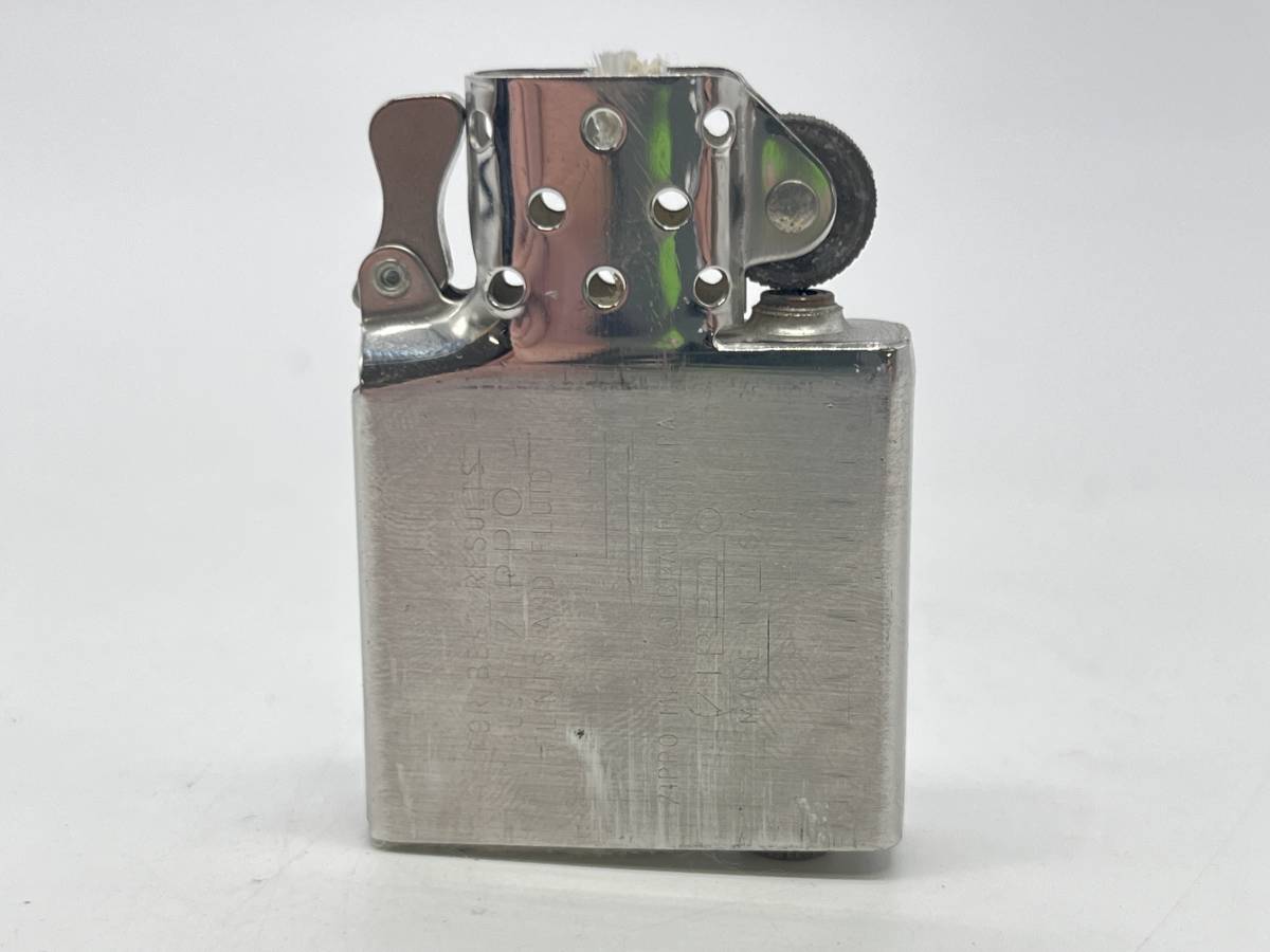 ★ジャンク★ ＃9966 Zippo ジッポー ライター シルバー 無地 1975年製 中古_画像6