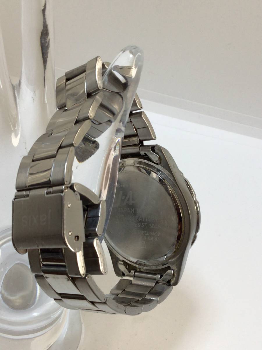 【jaxis】メンズ腕時計　中古品　稼働品　電池交換済　5-26 sh_画像2