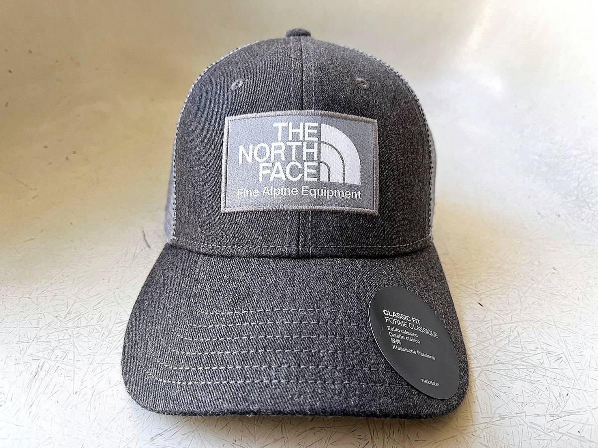 USA限定 本物 日本未発売 The North Face ノースフェイス ブラックデニム トラッカーハット メッシュキャップ 帽子 男女兼用 One Size_画像5