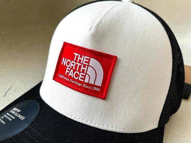 USA限定 新品本物 日本未発売 The North Face ノースフェイス FLEXFIT トラッカーハット メッシュキャップ 帽子 Unisex フリーサイズ W/R_画像3