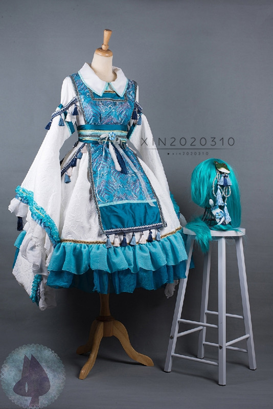 修正版 実物撮影コスプレ衣装 東方Project 東風谷早苗 山の新人 修正版 実物撮影コスプレ衣装 東方Project 東風谷早苗 山の新人
