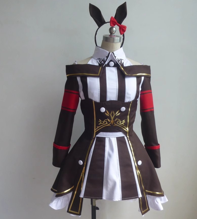 ウマ娘 プリティーダービー カレンチャン 勝負服 コスプレ衣装+ ウマ娘 プリティーダービー カレンチャン 勝負服 コスプレ衣装+