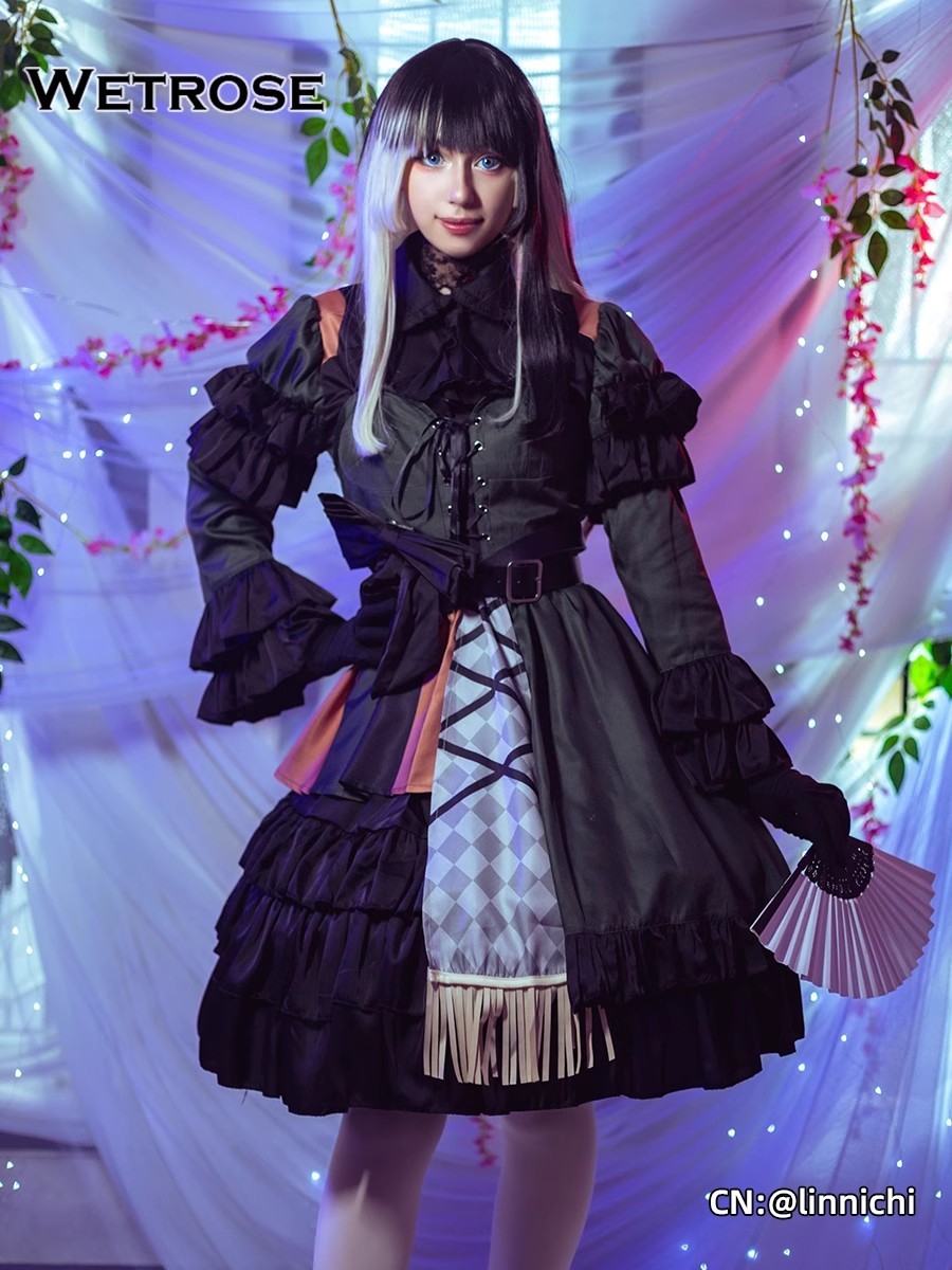 VTuber Juufuutei Raden 儒烏風亭らでん コスプレ衣装 風 VTuber Juufuutei Raden 儒烏風亭らでん コスプレ衣装 風
