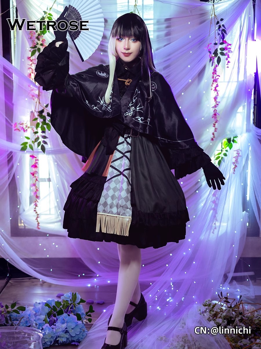 VTuber Juufuutei Raden 儒烏風亭らでん コスプレ衣装 風 VTuber Juufuutei Raden 儒烏風亭らでん コスプレ衣装 風
