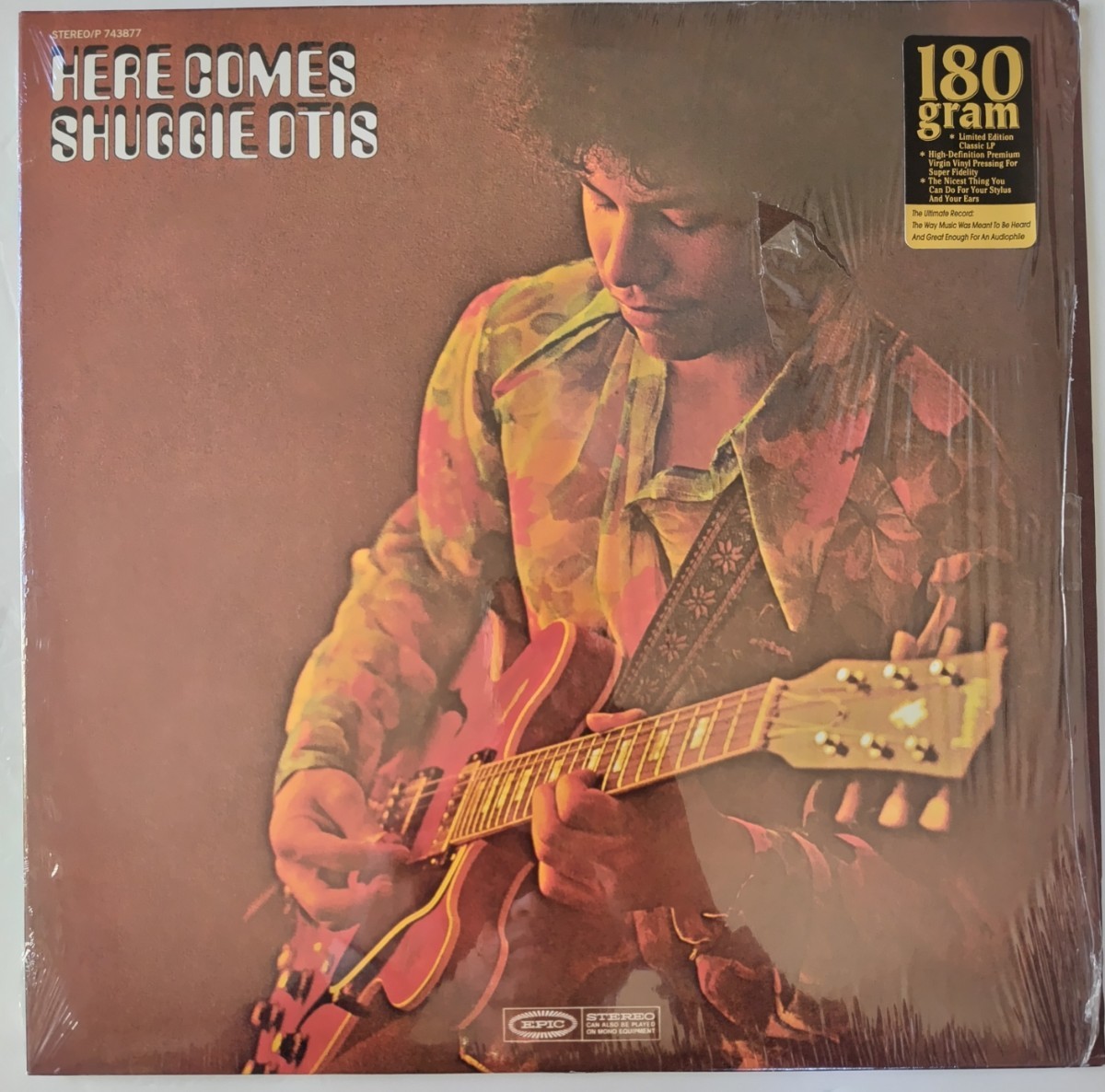 Shuggie Otis Here Comes Shuggie Otis/2011年米国盤Epic P 743877/180グラム重量盤_画像1