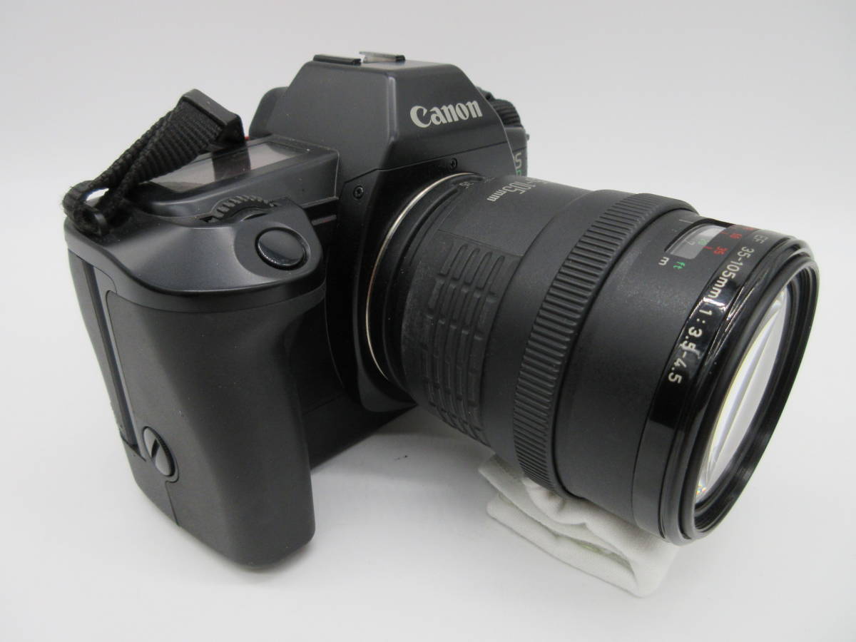 【★１円～★現状販売！】[UK12362]一眼レフカメラ Canon EOS 630 (ZOOM LENS EF 35-105mm 1:3.5-4.5)_画像3