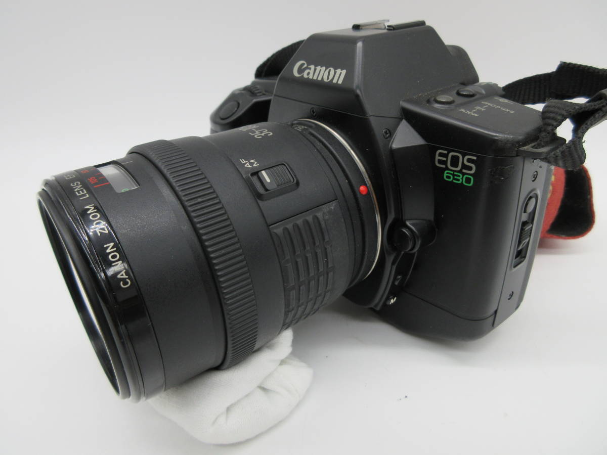 【★１円～★現状販売！】[UK12362]一眼レフカメラ Canon EOS 630 (ZOOM LENS EF 35-105mm 1:3.5-4.5)_画像2