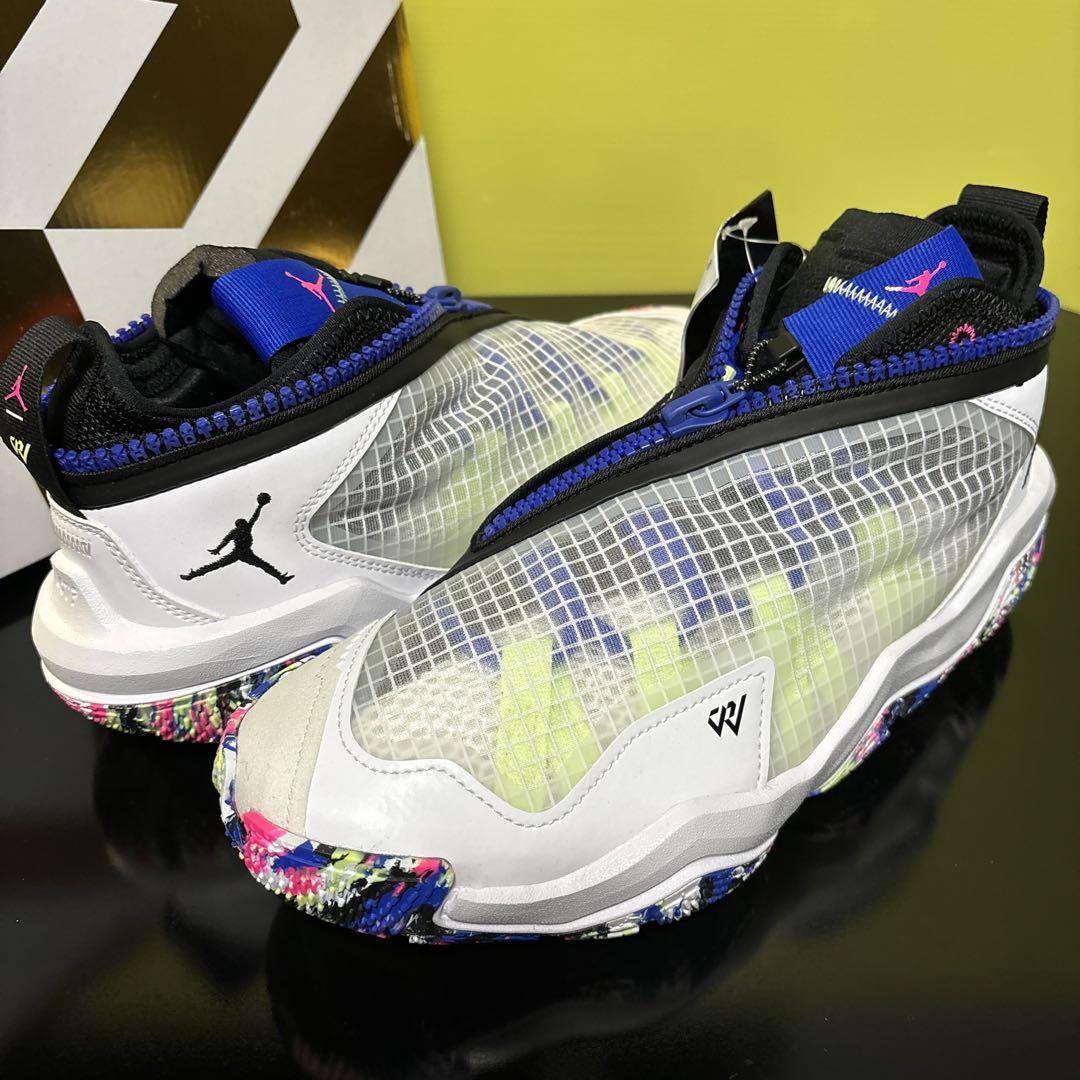 27.5cm★新品 NIKE JORDAN WHY NOT .6 PF ナイキ ジョーダン ホワイノット 6 スニーカー バスケットボールシューズ バッシュ DV1249-101_画像3