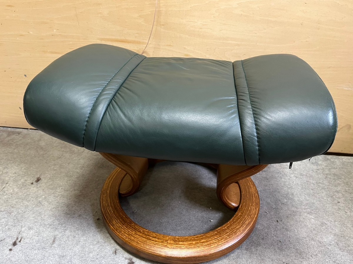 0 Northern Europe noru way Ekornes eko -nes reclining chair & ottoman stressless Consul M navy blue monkey total original leather reclining sofa ③