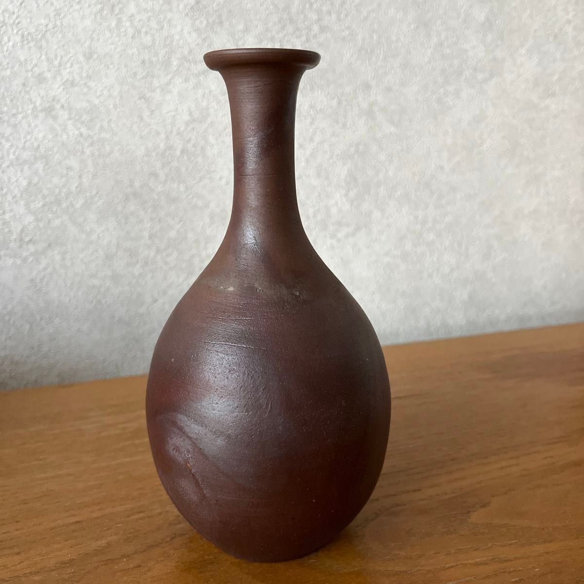 一輪挿し、備前焼、 高さ14センチほど(備前焼 徳利 t-089 一輪挿し、備前焼、 高さ14センチほど(備前焼 徳利 t-089