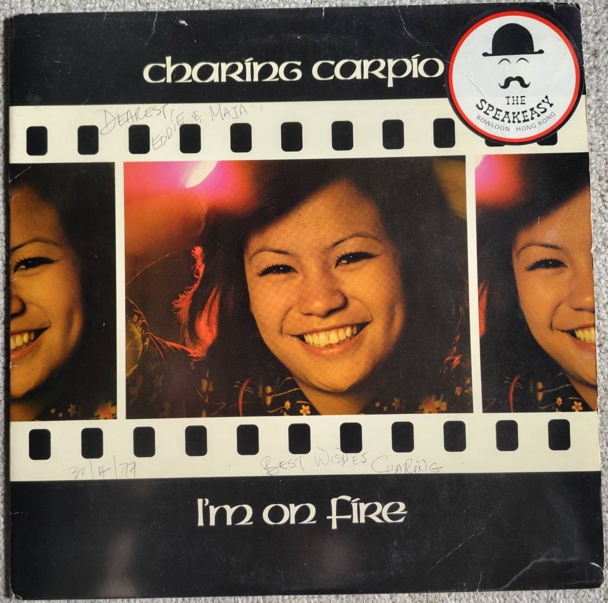 鬼レア(希少)!!!亜モノ系Killer Groove最強傑作盤!!!【試聴!!!】Charing Carpio(Teresa妹)『I'm On Fire』LP オルガンバー サバービア_画像1