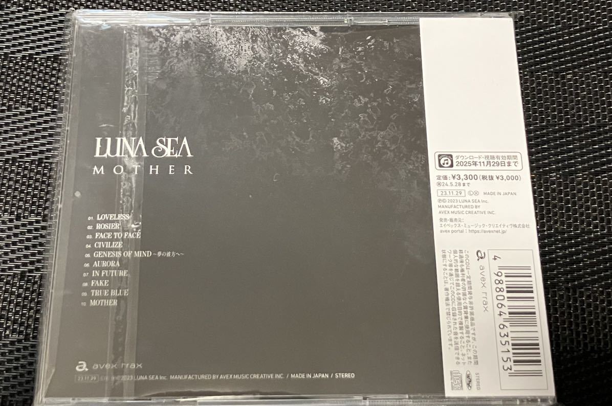 LUNA SEA / MOTHER 通常盤　セルフカバー_画像2