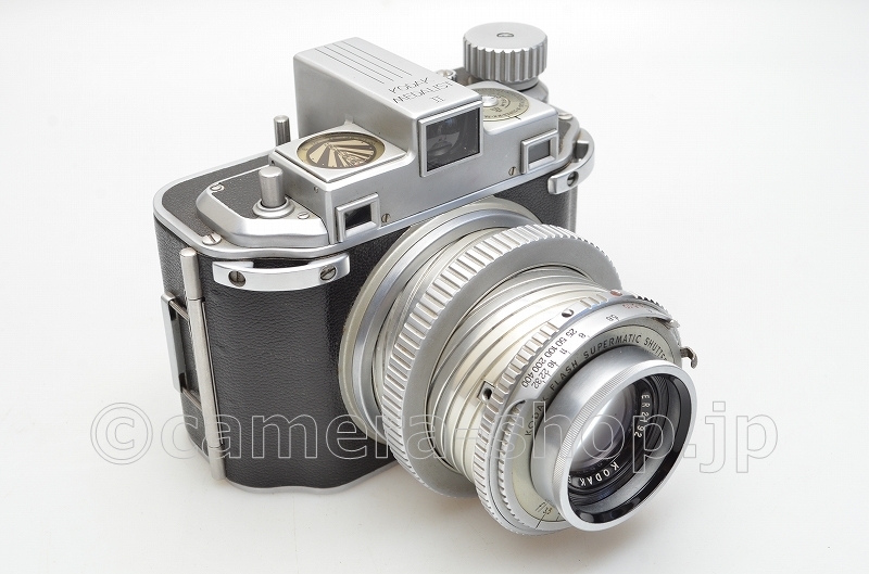 KODAK MEDALIST II KODAK EKTAR 3.5/100 FLASH SUPERMATIC SHUTTER w/case_画像2