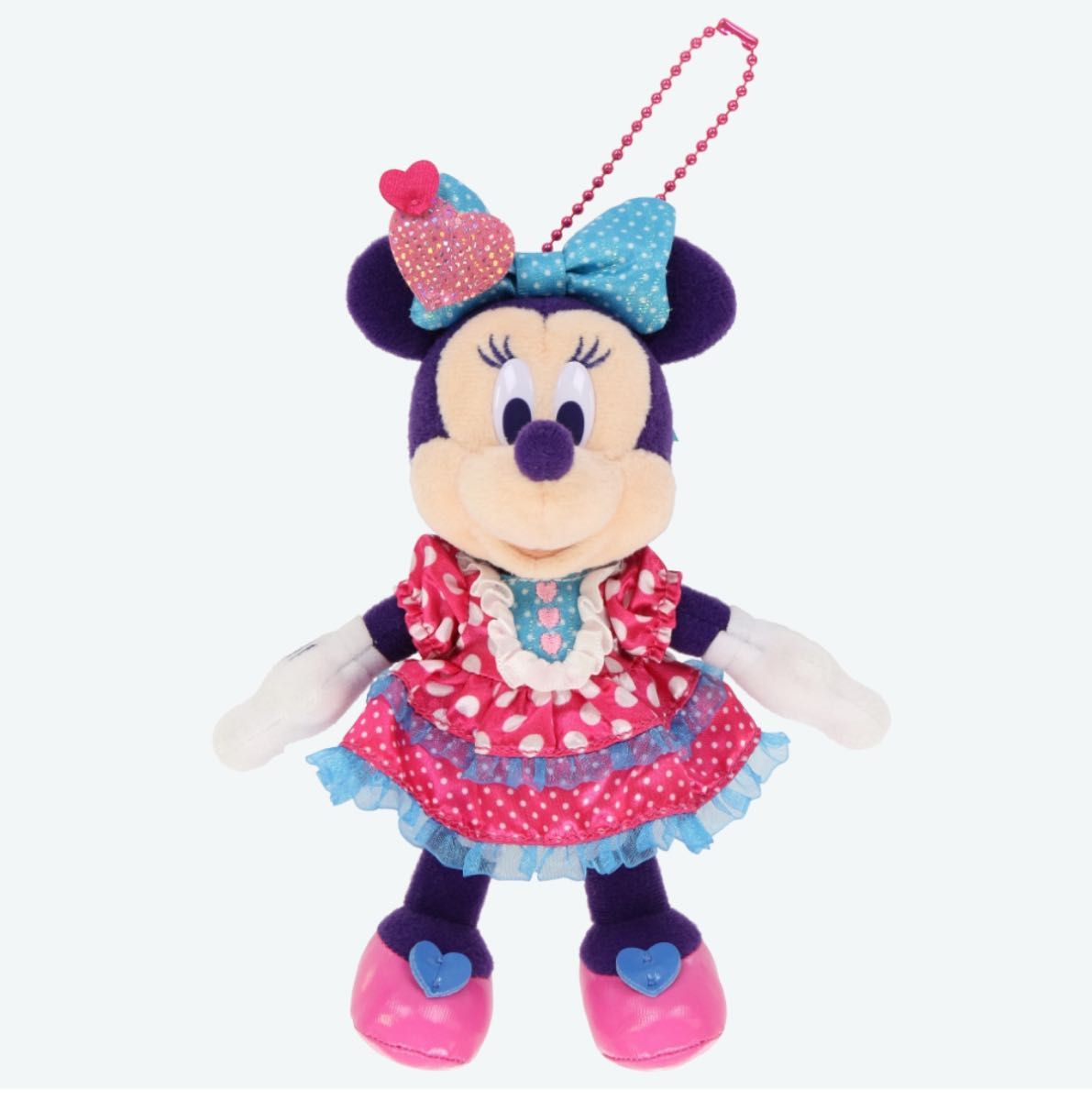 ディズニーパルパルーザ ミニー デイジー ぬいぐるみバッジ ぬい
