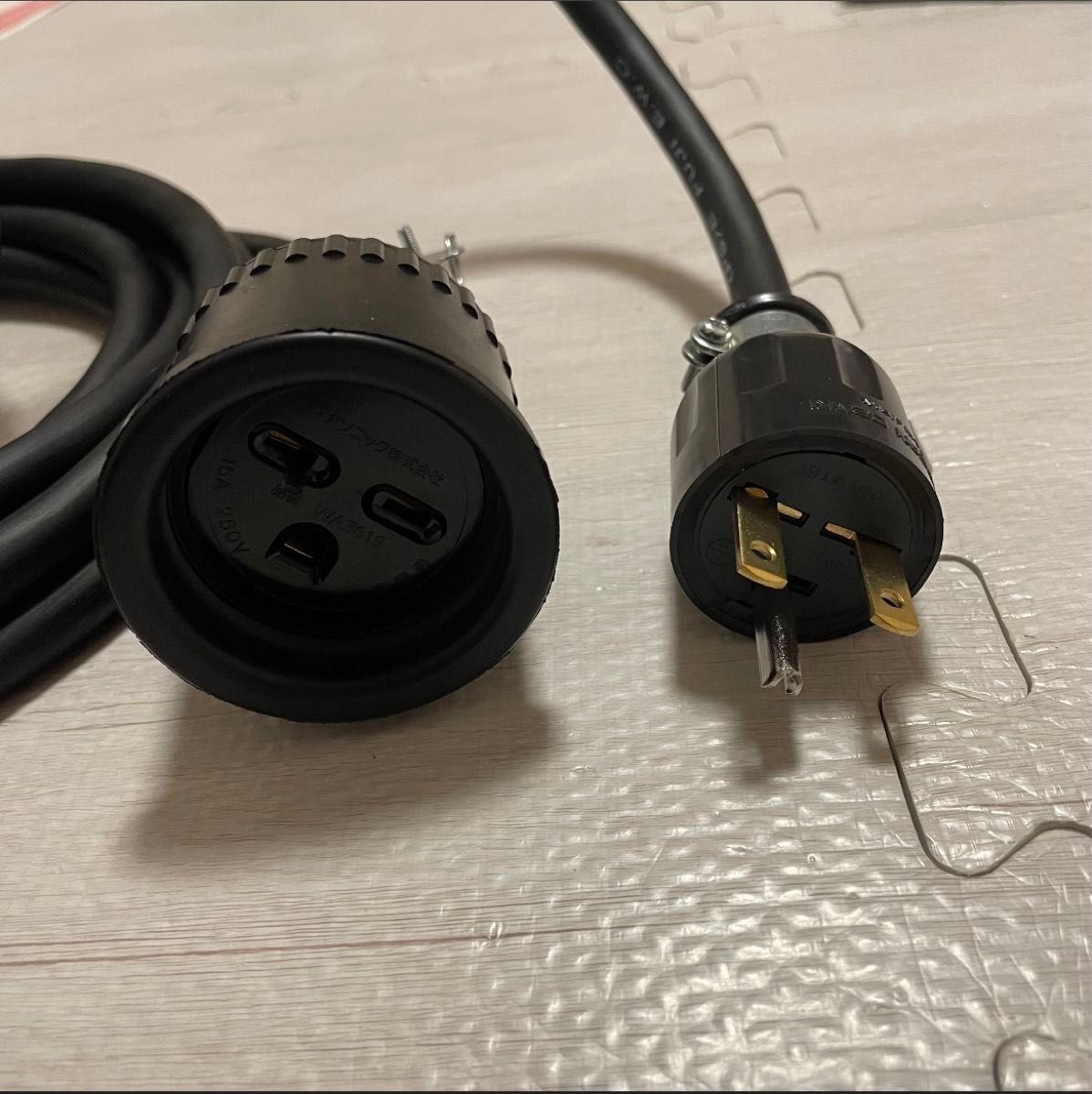 電気自動車 200V 充電器延長ケーブル14m 2PNCTコード 電気自動車 200V 充電器延長ケーブル14m 2PNCTコード