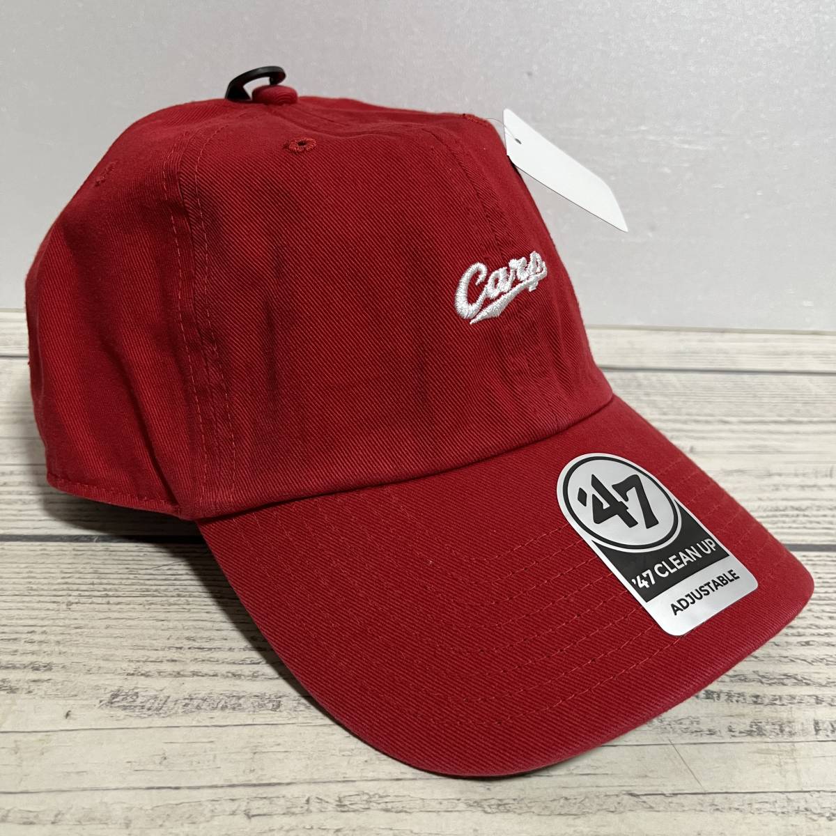 47 Brand (フォーティーセブンブランド) - 大人用野球帽 CAP 広島東洋カープ 広島カープ カープ CARP 赤ヘル (タグシール付き新品未着用)_実物①