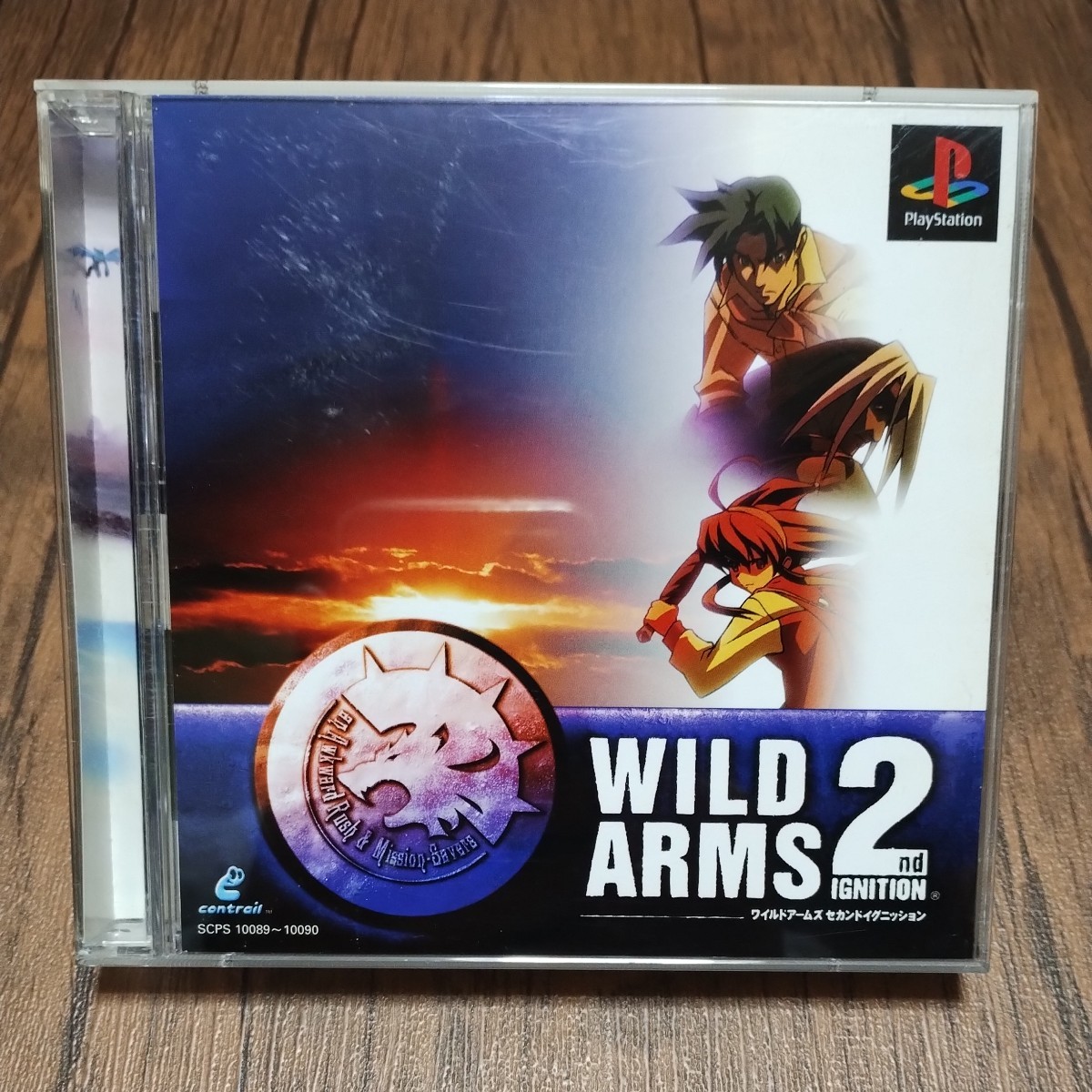 PlayStation プレイステーション プレステ PS1 PS ソフト 中古 ワイルドアームズ2 WILD ARMS2 ワイルドアームズセカンドイグニッション 管a_画像1