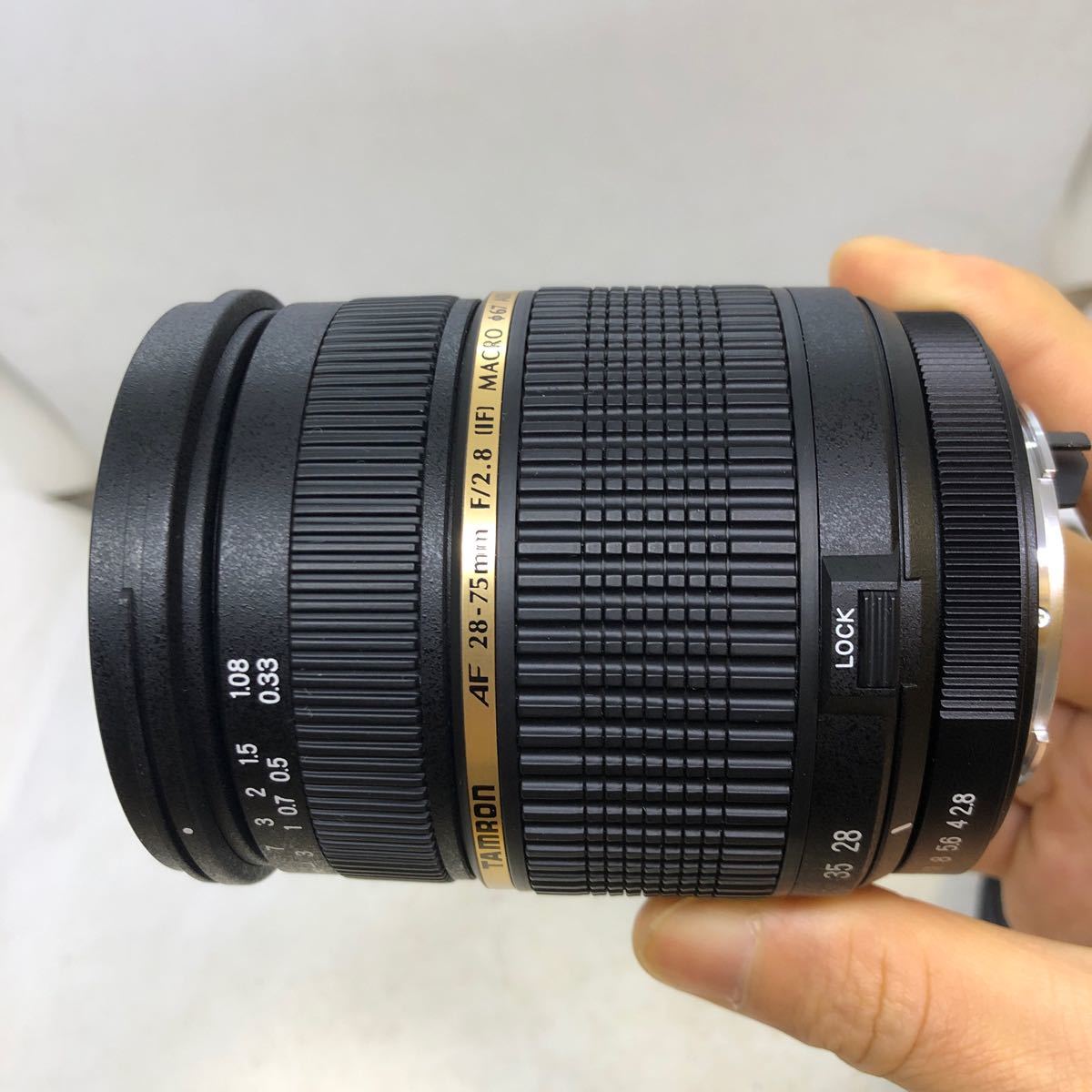 ★極上美品 AA品★安心初期不良対応30日★ タムロン TAMRON SP AF 28-75mm F2.8 XR Di LD MACRO A09P PENTAX Kマウント ☆フィルター付き☆_画像3