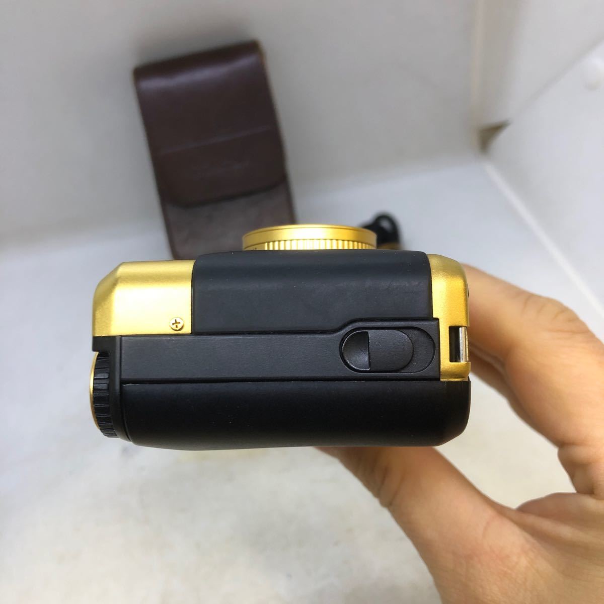 ★美品★動作品★ Contax コンタックス T2 Gold 60th 60 Years Limited リミテッド Film Camera From JAPAN ☆純正ケース付き☆ _画像6