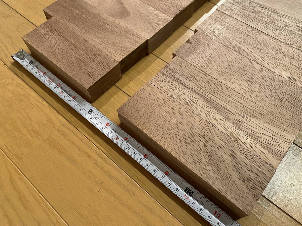 ◆モンキーポッド 端材 13点 13.4～20.5cm 乾燥材◆天然木 無垢 材料 DIY _画像2