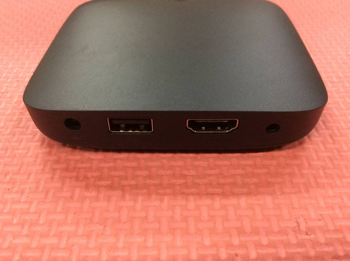 【GM3529/60/0】ジャンク★Xiaomi TV Box 本体セット★型番:MDZ-16-AA★シャオミボックス★ブラック★小米盒子★中国のTV番組等を視聴★_画像4