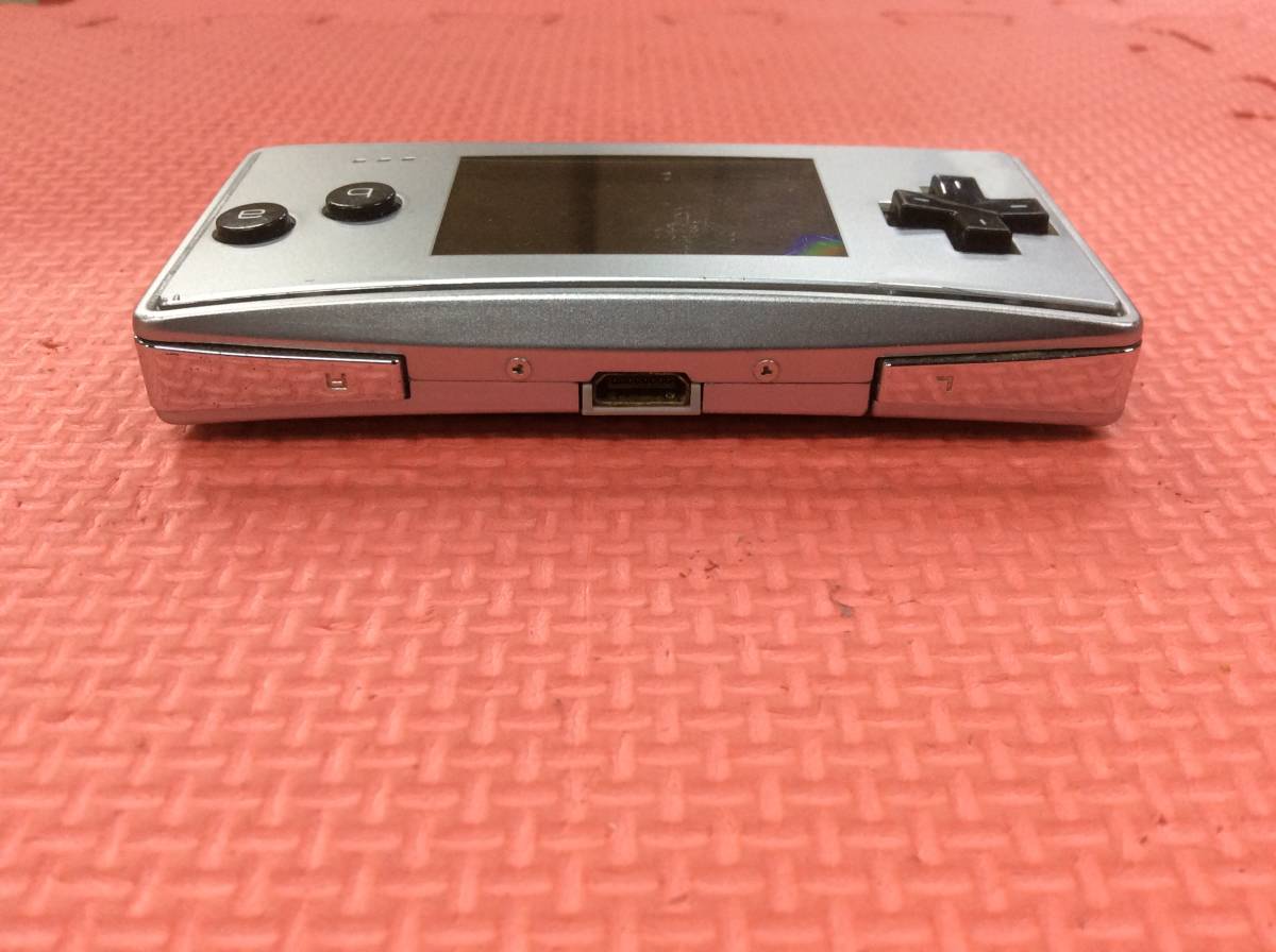 【GM3551/60/0】動作確認済★任天堂 ゲームボーイミクロ 本体★シルバーカラー★GAMEBOY micro★アドバンス★ニンテンドー★Nintendo★_画像7