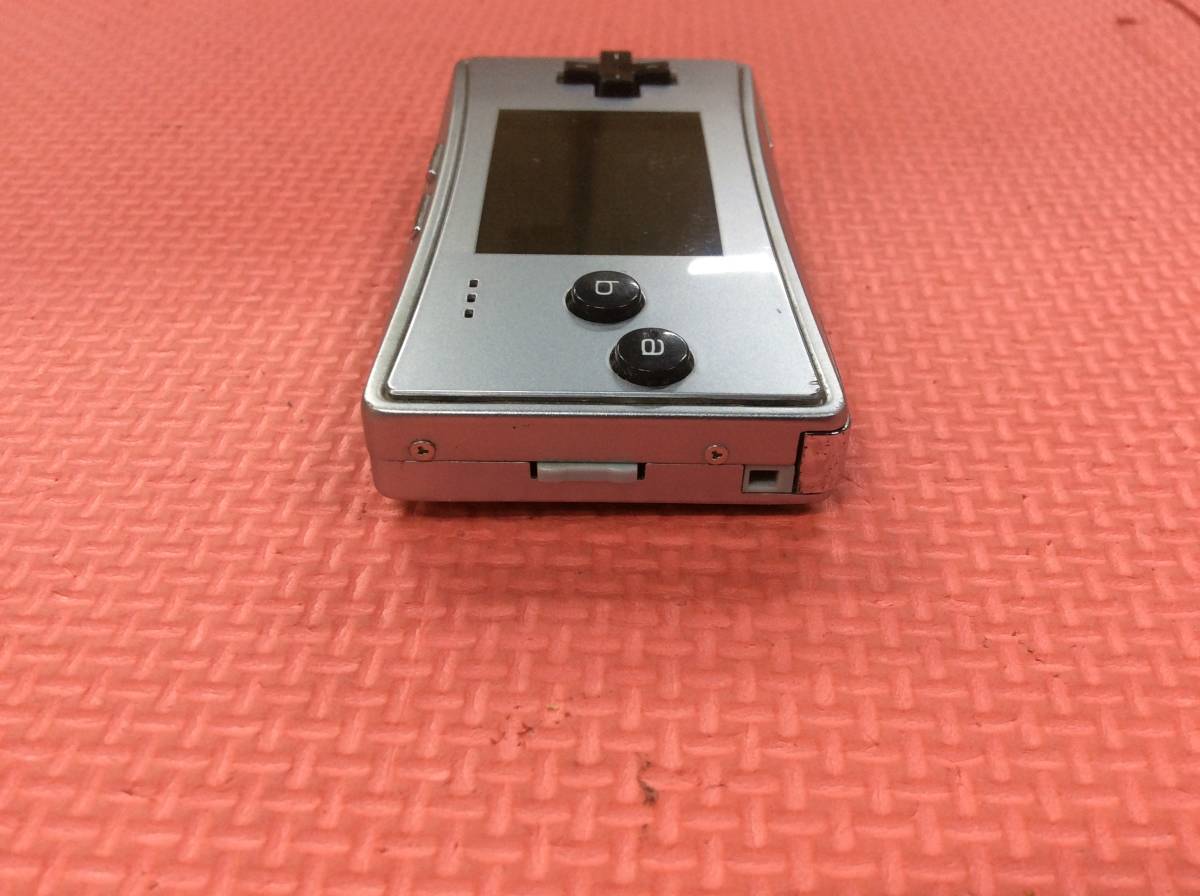 【GM3551/60/0】動作確認済★任天堂 ゲームボーイミクロ 本体★シルバーカラー★GAMEBOY micro★アドバンス★ニンテンドー★Nintendo★_画像9