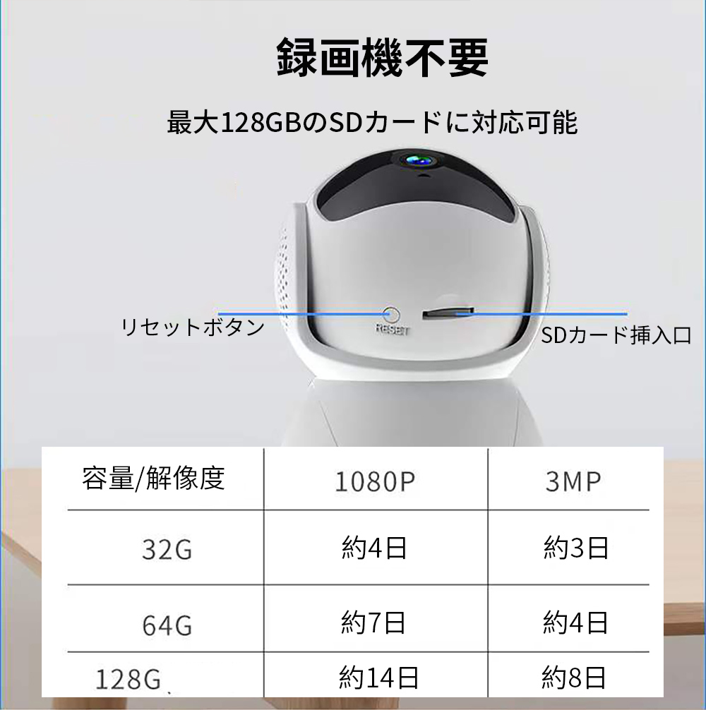 C50A1ネットワーク式防犯カメラライブカメラ遠隔監視見守りWi-Fi1080P200万5GHz2.4GHz対応自動追跡