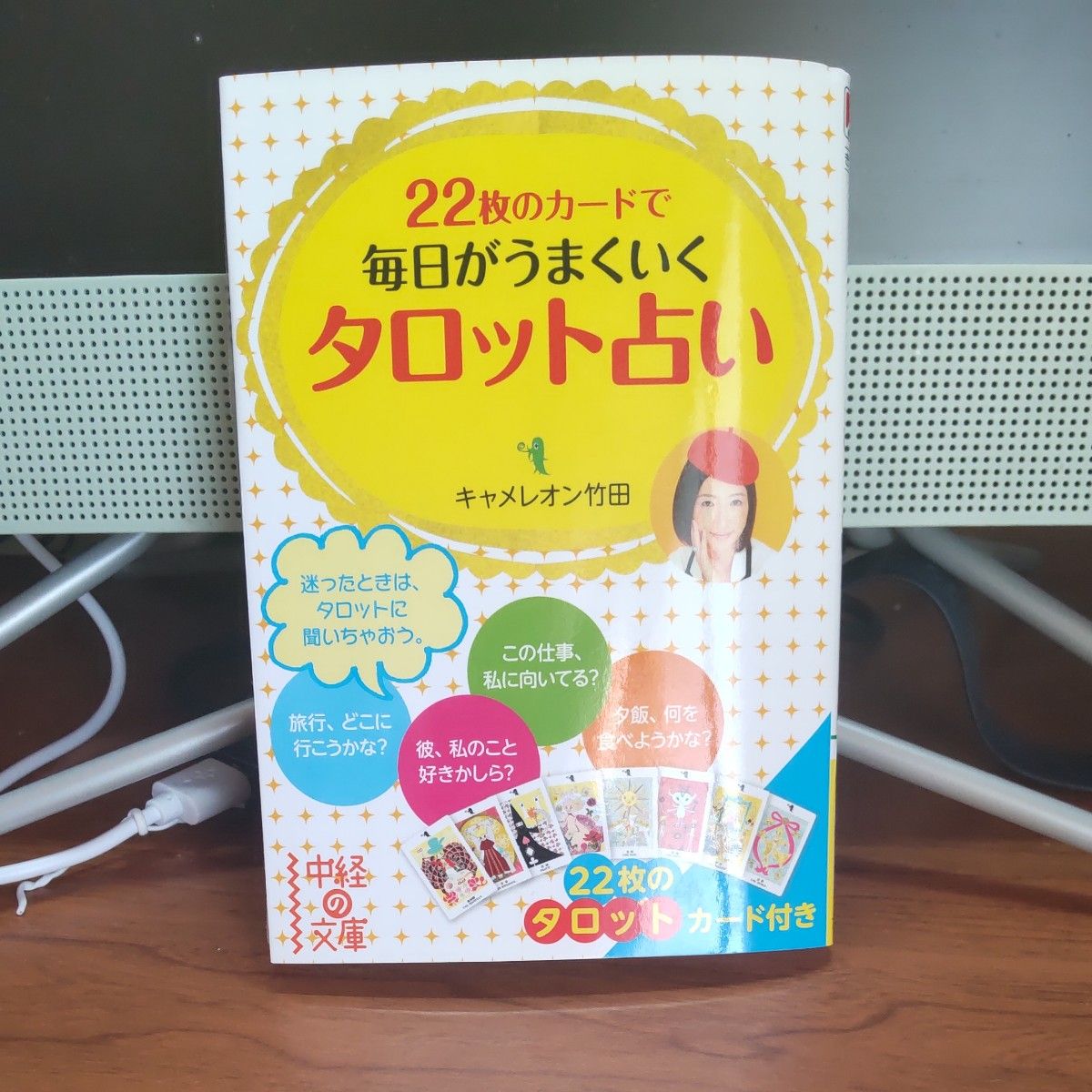 ２２枚のカードで毎日がうまくいくタロット占い （中経の文庫　き－８－１） キャメレオン竹田／著