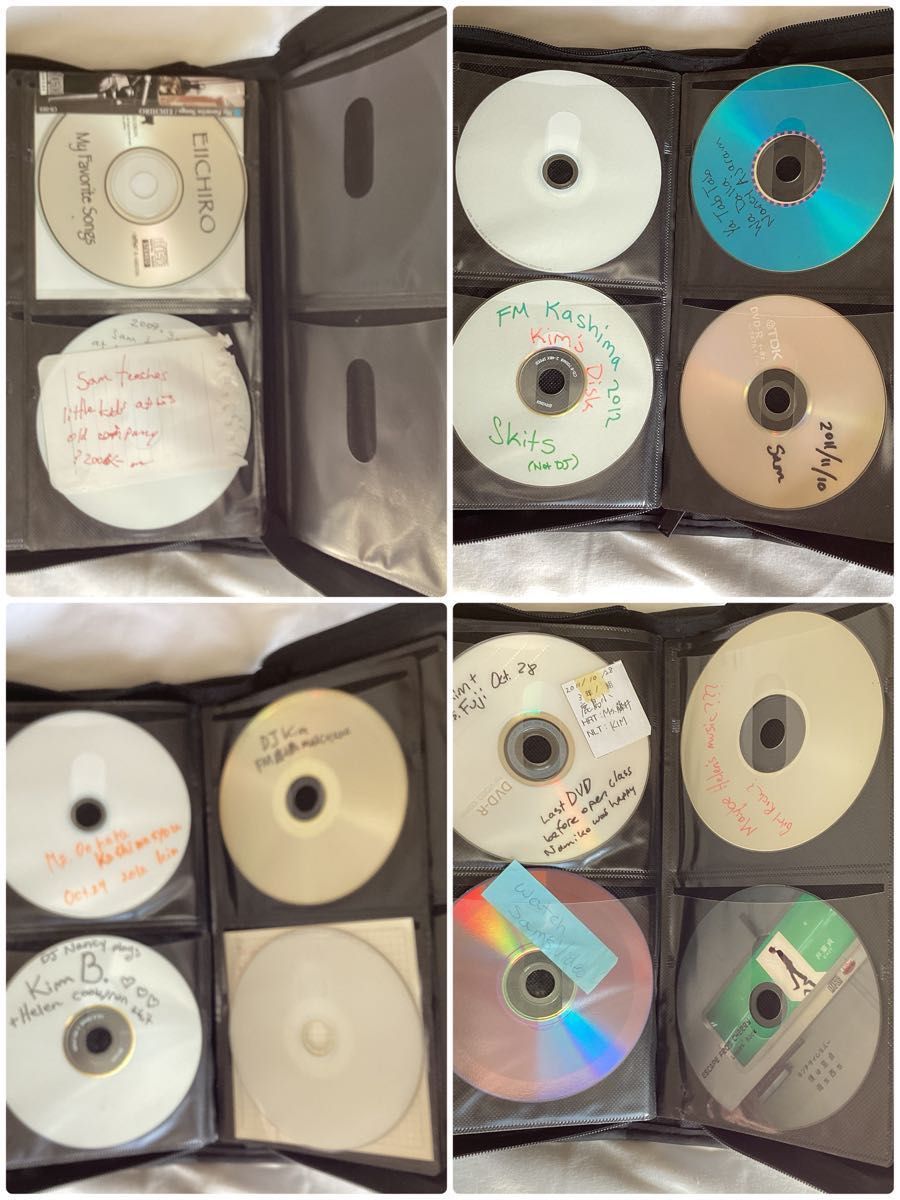 CDケース　DVDケース　96枚収納可能　収納ケース　ファスナー　エレコム