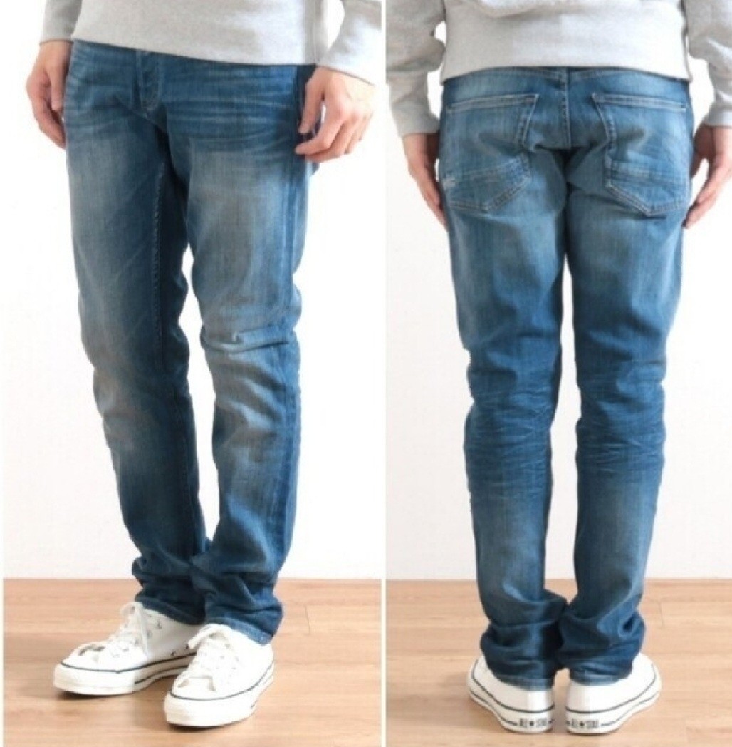 DENHAM RAZOR LLA SLIM FIT CANDIANI DENIM LAZY LA デンハム レイザー スリムフィット レイジーロサンゼルス カンディアーニデニム W31L32_参考画像