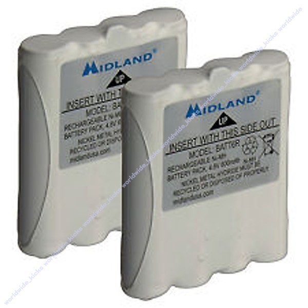 P-保証MIDLANDミッドランドAVP8リチャージャブル単4充電池トランシーバー無線機LXT500VP3LXT535VP3LXT650VP3GXT1000VP4GXT1050VP4LXT118VP