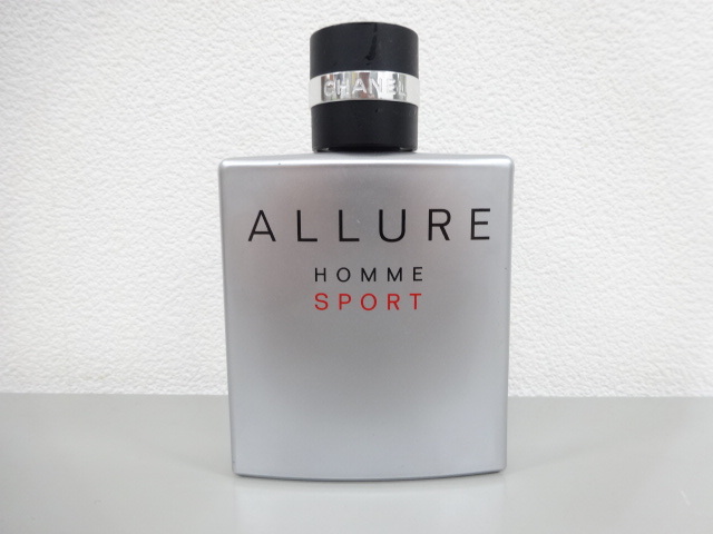 残量多め CHANEL シャネル ALLURE HOMME SPORT アリュール オム スポーツ 100ml EDT オードトワレ 香水 フレグランス_画像1