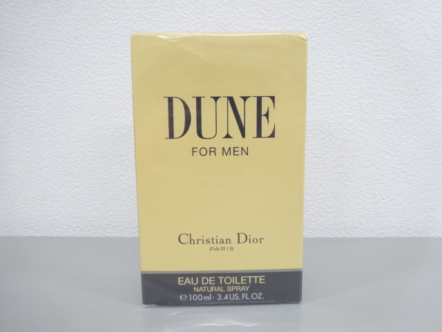 新品 未開封品 Christian Dior クリスチャン ディオール DUNE POUR HOMME デューン プールオム 100ml オードトワレ EDT 香水 フレグランス_画像1