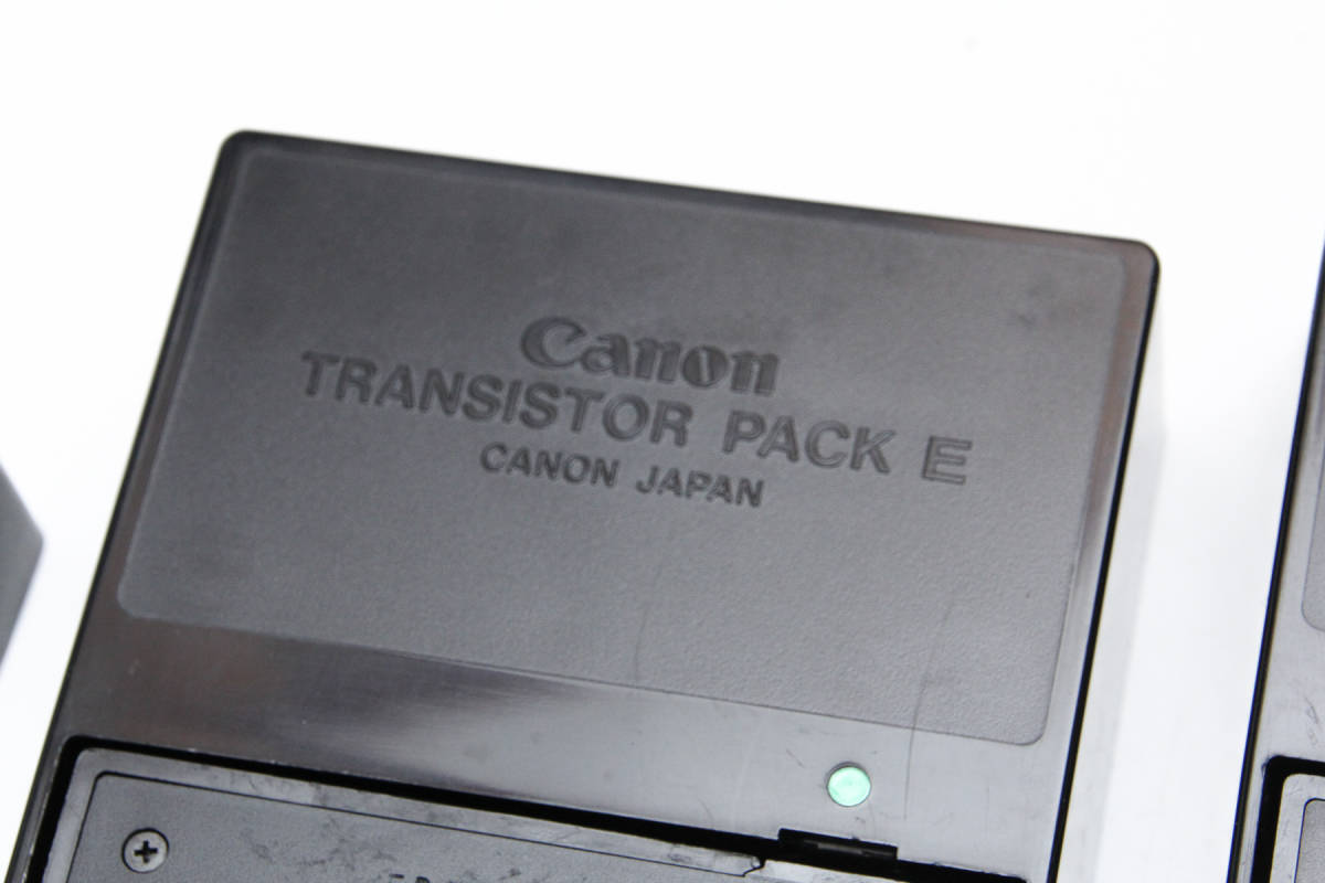 「TRANSISTOR PACK E」「Ni-Cd PACK TP」3個セット +「Ni-Cd cCHARGER TP」_画像6