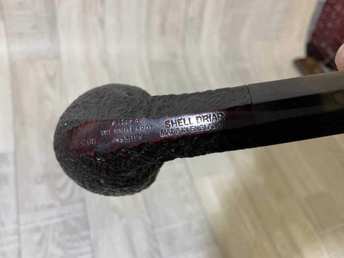 ●K250■Dunhill■ダンヒル■SHELL BRIAR 3208■ブライヤー■BRIAR■ダークブラウン■イングランド製■喫煙具■喫煙グッズ■中古_画像5