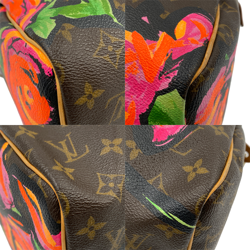 Louis Vuitton ルイヴィトン　モノグラムローズ　スピーディ30　M48610　ボストン　中古B【辻屋質店B2290】_画像5