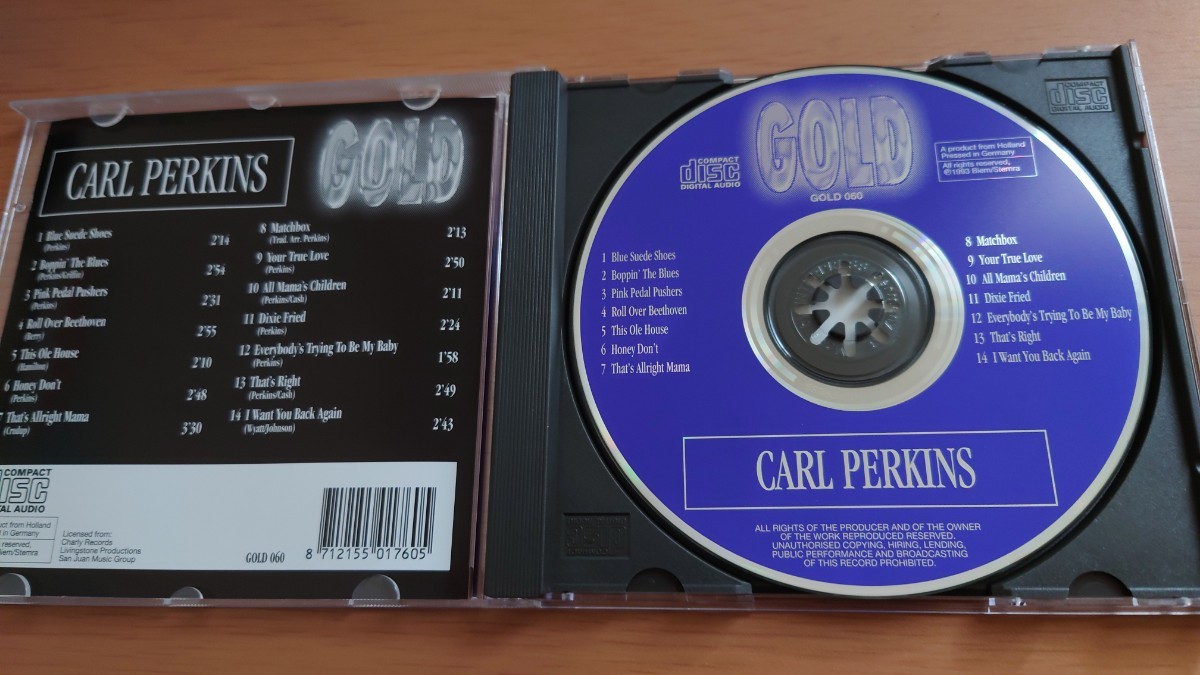 CD カール・パーキンス Carl Perkins 輸入盤 帯付き_画像3