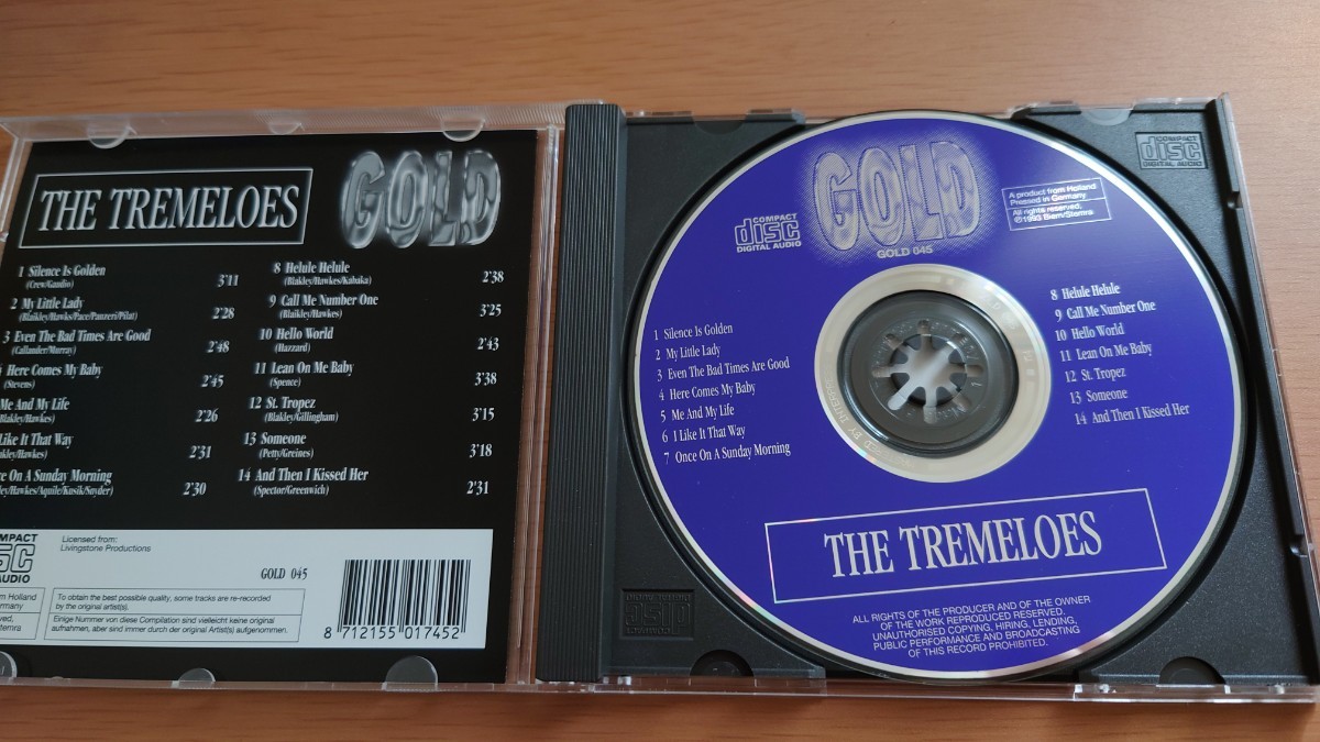 CD トレメローズ The Tremeloes GOLD 輸入盤 帯付き_画像3