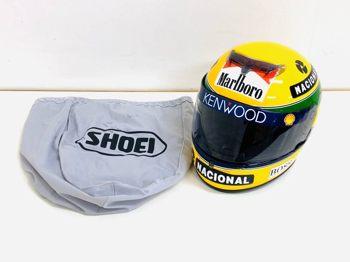 アイルトン-セナ レプリカ ヘルメット SHOEI ショウエイ アイルトン-セナ レプリカ ヘルメット SHOEI ショウエイ