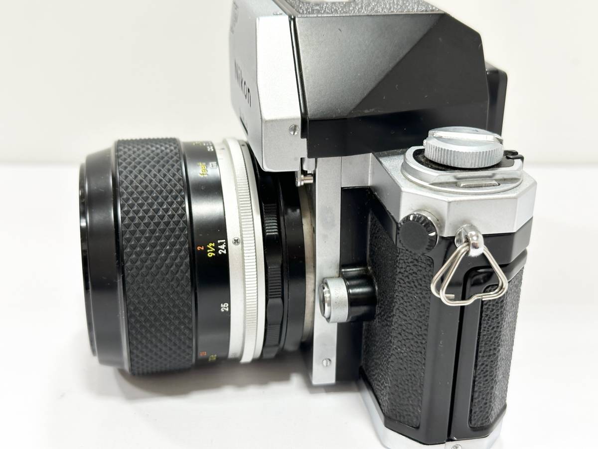 Nikon F ニコン F フォトミックFTN 本体 738万番台 + レンズ Micro-NIKKOR-P・C Auto 1:3.5 55mm フィルムカメラ 一眼レフ 現状_画像3