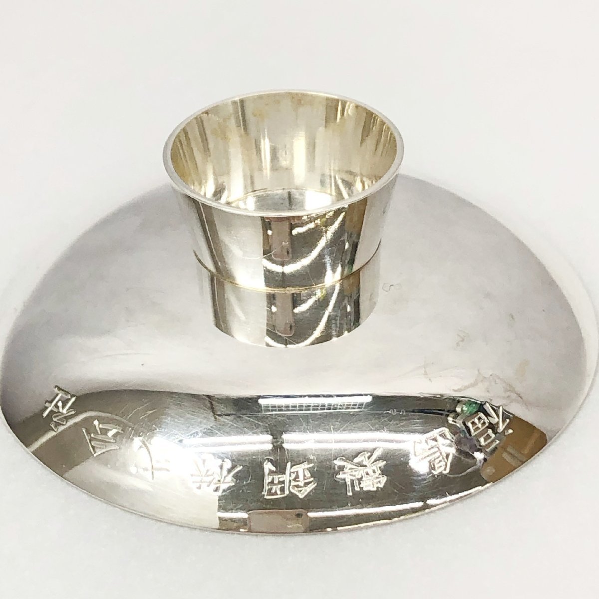  silver cup original silver silver made 2 point set gross weight approximately 108g silver silver chronicle name have diameter approximately 7.3. approximately 8.7cm sake cup 