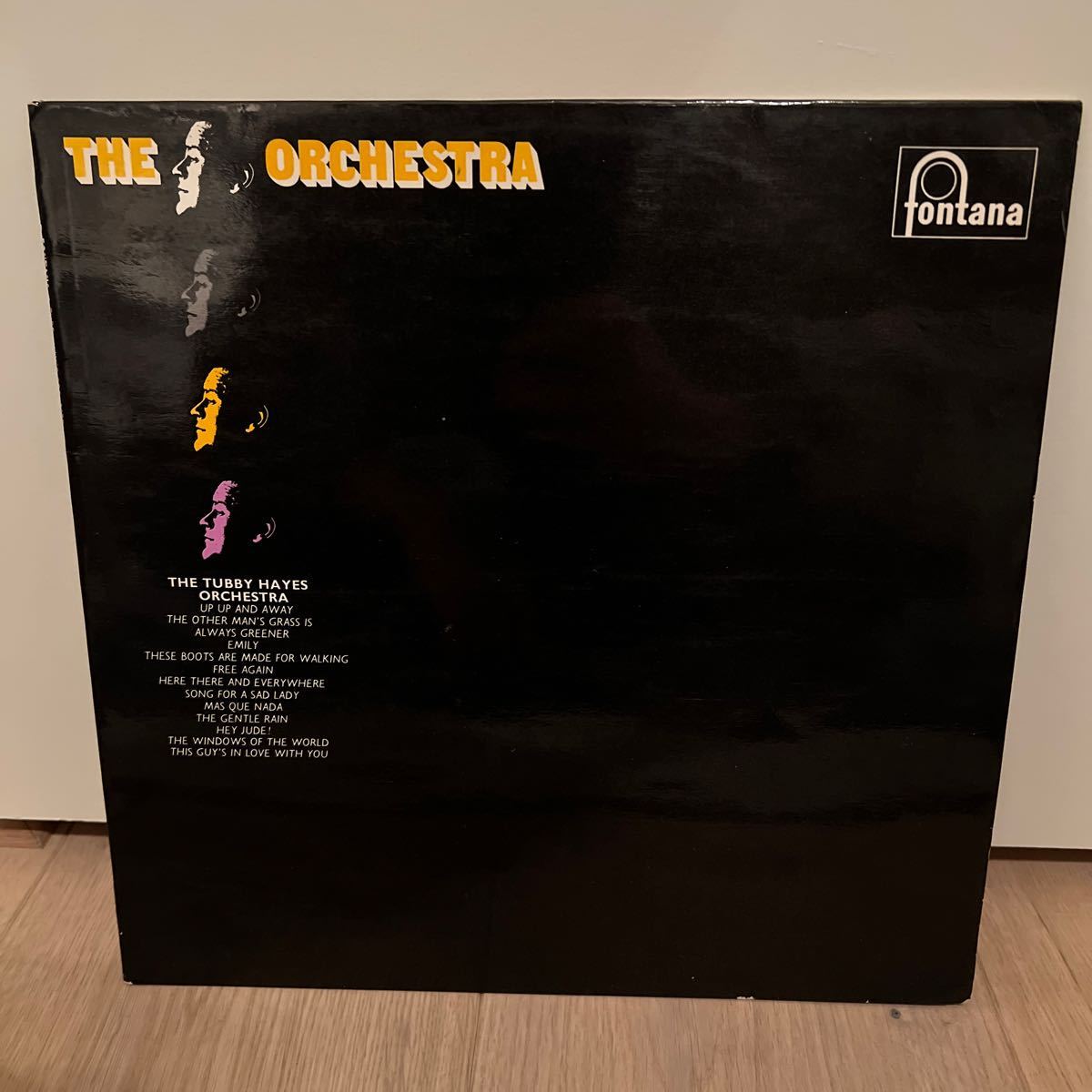 UKオリジナル　プロモ盤　TUBBY HAYES the orchestra LP レコード　FONTANA
