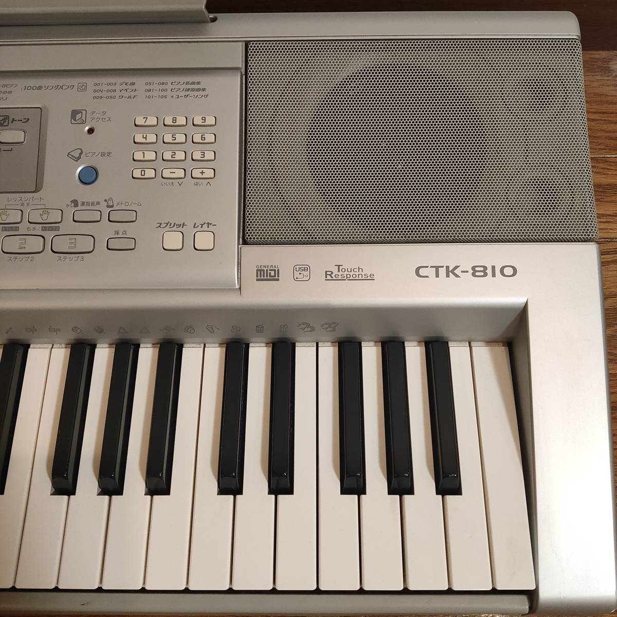 CASIO CTK-810 Casio electron keyboard electronic piano 61 keyboard 