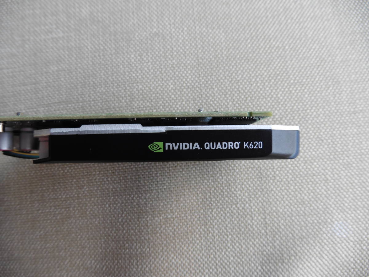 NVIDIA Quadro K620 ビデオカード 2GB DDR3メモリ PCI-Express 2.0 x16バス DVI-I、DisplayPort 映像出力端子_画像3