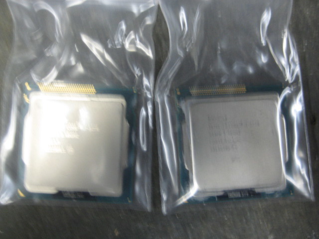 中古品!!!CPU Intel Corei7-3770×2枚 セット!!_画像1