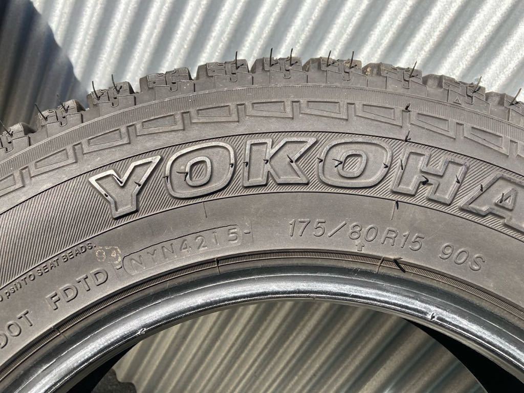 【2本セット】175/80R15 横浜 ヨコハマ ジオランダー A/T-S YOKOHAMA GEOLANDAR A/T-S バリ溝 _画像6