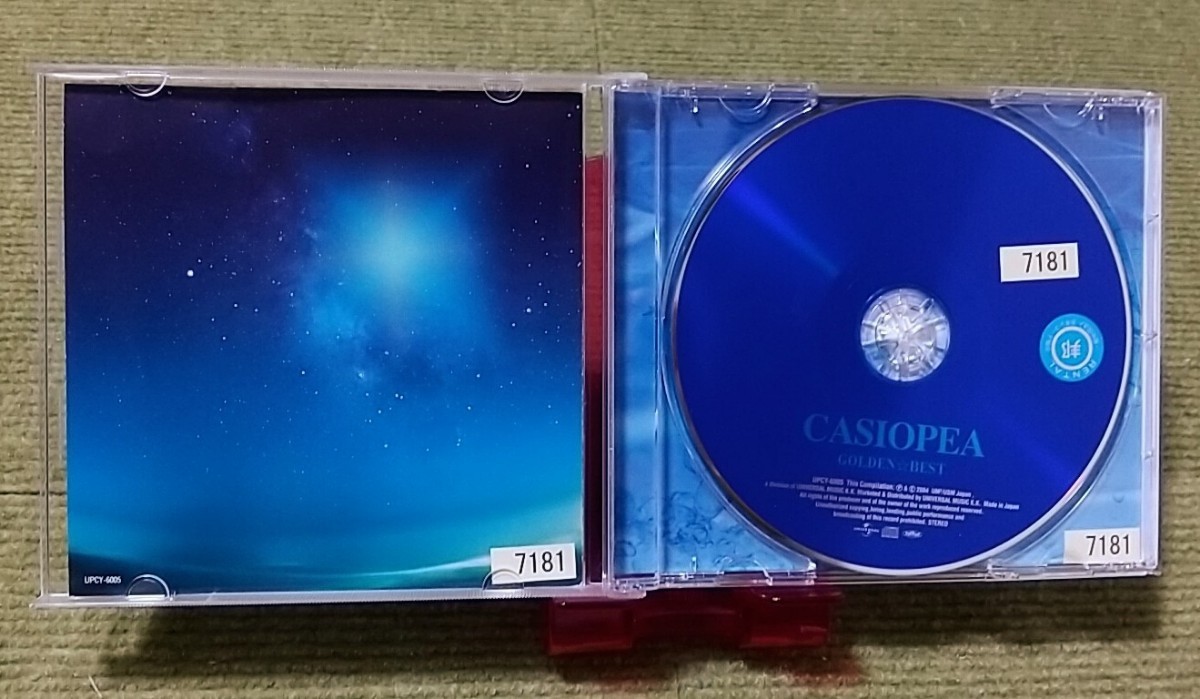 【名盤！】カシオペア CASIOPEA ゴールデンベスト CDアルバム HALLE ASAYAKE 迷夢 RED ZONE HACKER best 野呂一生 神保彰 向谷実 櫻井哲夫_画像2