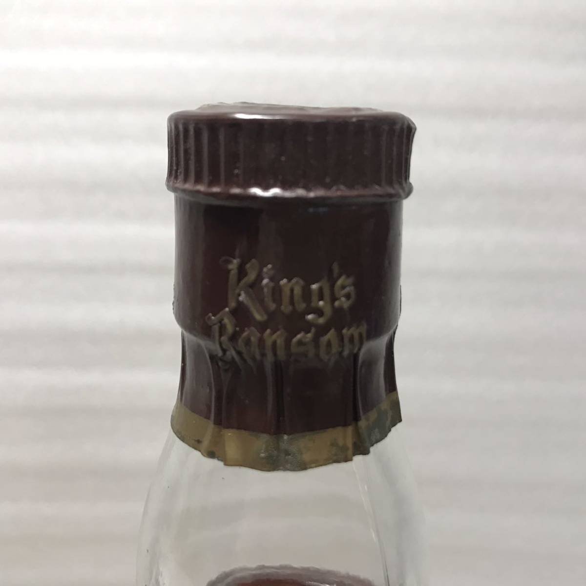 【大黒屋】キングスランサム 12年 King's Ransom 750ml 43% スコッチ ウイスキー 特級 古酒 未開栓_画像4