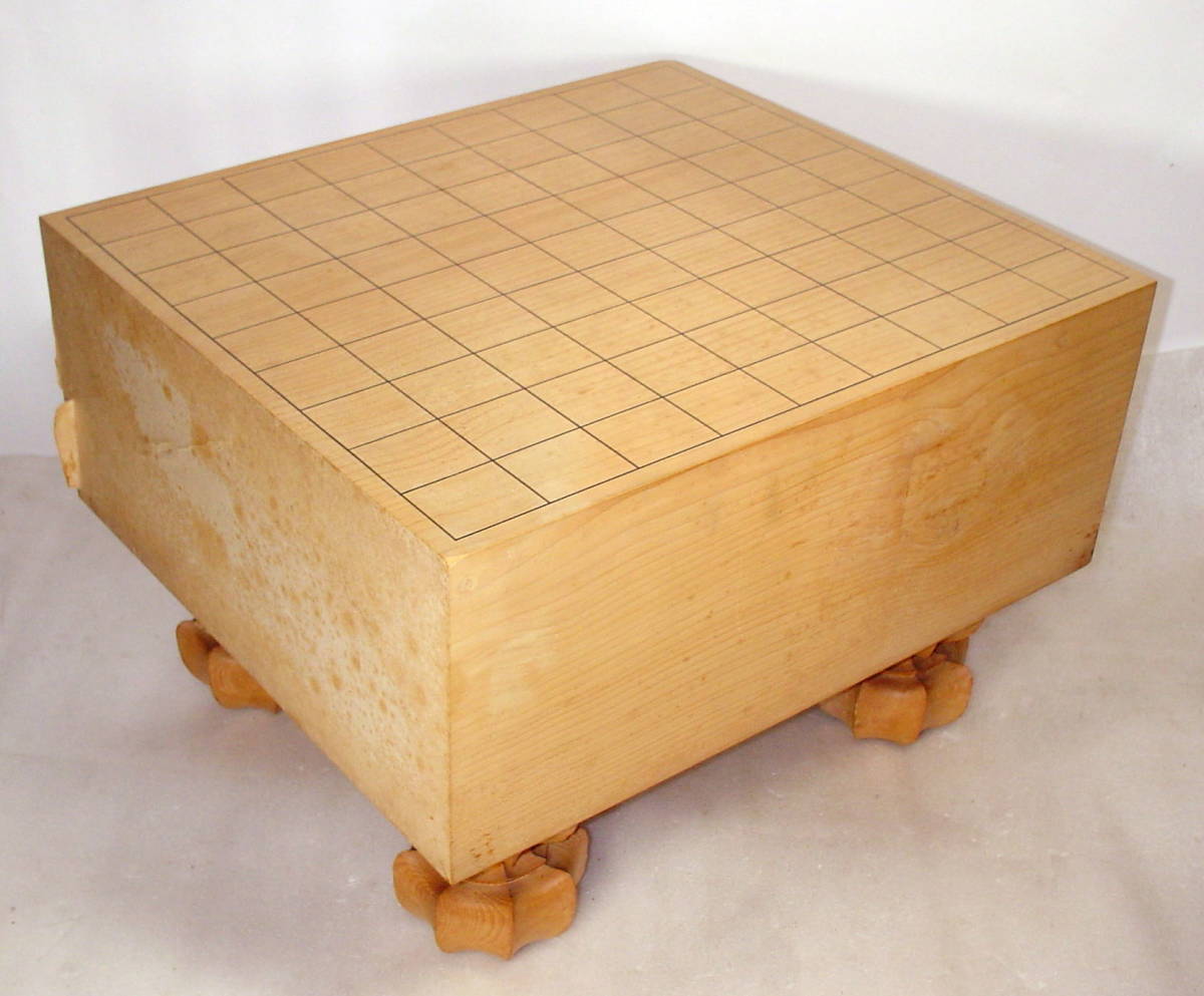 ちょい古の 将棋盤　原田扼翁作